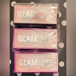 3 Glamnetic lashes. Babygirl, Virgo, Venus